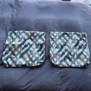 Set of 2 Decorative Throw Pillow Covers 20x20